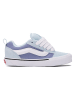 Vans Skórzane sneakersy "Knu Skool" w kolorze błękitnym