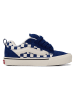 Vans Leder-Sneakers "Knu Skool" in Dunkelblau/ Weiß