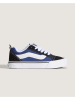 Vans Leder-Sneakers "Knu Skool" in Dunkelblau/ Weiß