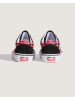 Vans Leder-Sneakers "Old Skool" in Schwarz/ Pink