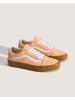 Vans Skórzane sneakersy "Old Skool" w kolorze pomarańczowym