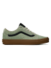 Vans Skórzane sneakersy "Old Skool" w kolorze zielonym