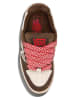 Vans Skórzane sneakersy "Upland" w kolorze brązowym