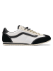 Vans Leder-Sneakers "Super Lowpro" in Weiß/ Schwarz