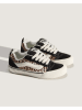 Vans Leder-Sneakers "Knu Skool" in Beige/ Schwarz