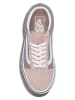 Vans Skórzane sneakersy "Old Skool" w kolorze jasnoróżowo-fioletowym