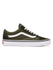 Vans Skórzane sneakersy "Old Skool" w kolorze khaki