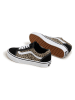 Vans Leren sneakers "Old Skool" zwart/beige
