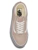Vans Leder-Sneakers "Old Skool" in Beige