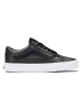 Vans Leren sneakers "Old Skool" zwart