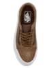 Vans Skórzane sneakersy "Old Skool" w kolorze brązowym