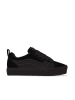 Vans Leren sneakers "Knu Skool" zwart