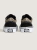 Vans Leder-Sneakers "Old Skool V" in Schwarz/ Beige