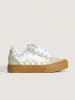 Vans Skórzane sneakersy "Knu Skool" w kolorze zielonym