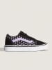 Vans Leder-Sneakers "Old Skool" in Schwarz/ Lila