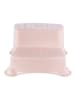 keeeper Tritthocker "Pure" in Rosa - (B)40 x (H)21 x (T)37 cm