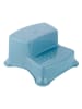 keeeper Tritthocker "Pure" in Blau - (B)40 x (H)21 x (T)37 cm