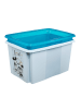 keeeper Opbergbox "Mickey" lichtblauw - (L)55,5 x (B)40 x (H)30 cm - 45 l