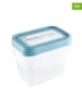 keeeper 4-delige set: vershouddozen "Magic Ice" lichtblauw/transparant - 750 ml