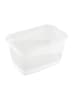 keeeper 4er-Set: Frischhaltedosen "Magic Ice" in Hellblau/ Transparent - 750 ml