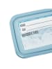 keeeper 3er-Set: Frischhaltedosen "Magic Ice" in Hellblau/ Transparent - 1,25 l