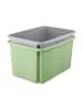 keeeper 2-delige set: stapelboxen groen - 45 l
