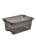 keeeper 2er-Set: Aufbewahrungsboxen "Cornelia" in Grau - 4 l