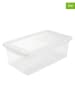 keeeper 2er-Set: Aufbewahrungsboxen "Bea" in Transparent - 5,5 l