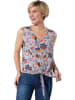 WITT WEIDEN Blousetop wit/donkerblauw