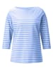 WITT WEIDEN Longsleeve in Hellblau/ Weiß