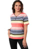 WITT WEIDEN Shirt donkerblauw/rood/geel