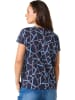 WITT WEIDEN Blouse donkerblauw/lichtblauw
