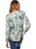WITT WEIDEN Blouse wit/groen/blauw