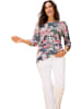WITT WEIDEN Longsleeve in Dunkelblau/ Rosa