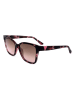 Guess Damskie okulary przeciwsłoneczne w kolorze różowo-czarnym