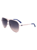 Guess Herenzonnebril goudkleurig/donkerblauw