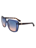 Guess Dameszonnebril blauw/havana