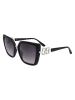 Guess Damen-Sonnenbrille in Schwarz/ Dunkelblau