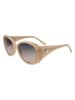 Guess Damen-Sonnenbrille in Beige/ Grau