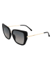 Guess Damen-Sonnenbrille in Schwarz/ Grau