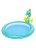 Bestway Planschbecken "Splashy Seahorse" in Türkis/ Hellblau - Ø 169 cm