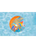 Bestway Piłka wodna "Tie-Dye" w kolorze pomarańczowym ze wzorem - Ø 46 cm