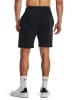 Under Armour Szorty dresowe "Rival" w kolorze czarnym