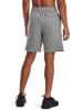 Under Armour Sweatshort "Rival" grijs