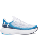 Under Armour Laufschuhe in Weiß/ Blau