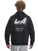 Under Armour Fleecehoodie in Schwarz