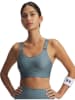 Under Armour Biustonosz sportowy "Infinity High 2.0" w kolorze szaroniebieskim