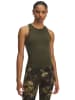 Under Armour Top funkcyjny w kolorze khaki