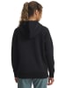 Under Armour Fleecehoodie in Schwarz