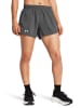 Under Armour Szorty sportowe "Fly By 3" w kolorze szarym